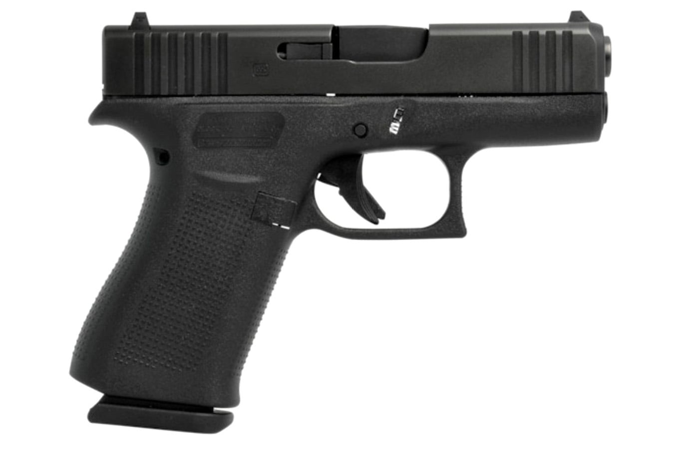 GLOCK 43x 9mm Pistol with Black Slide and Glock Night Sights (LE)